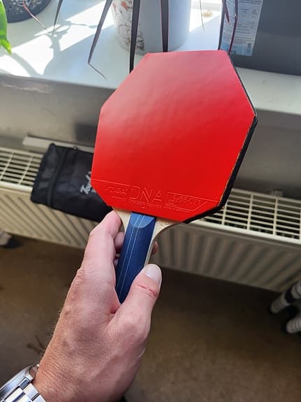 Stiga DNA bordtennisrack röd/svart
