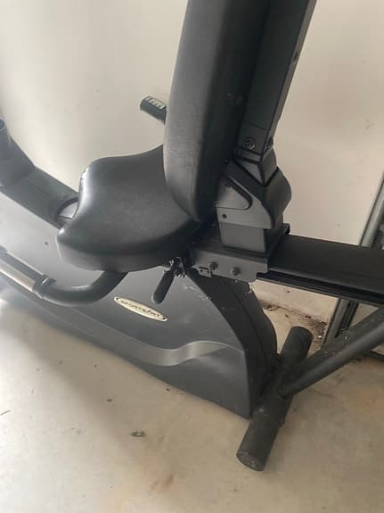 LeMond Fitness sittande motionscykel svart