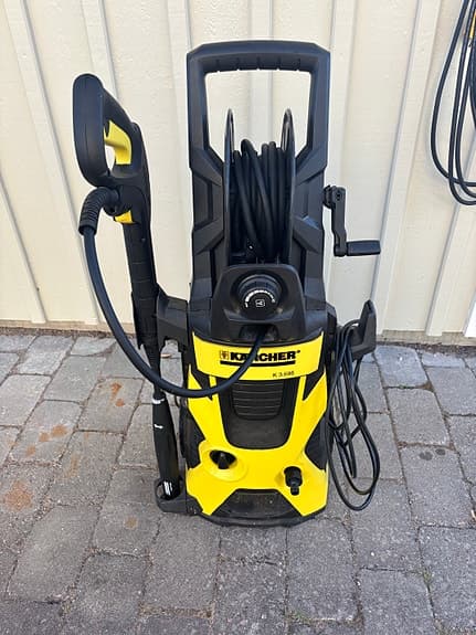 Kärcher högtryckstvätt med slangvinda