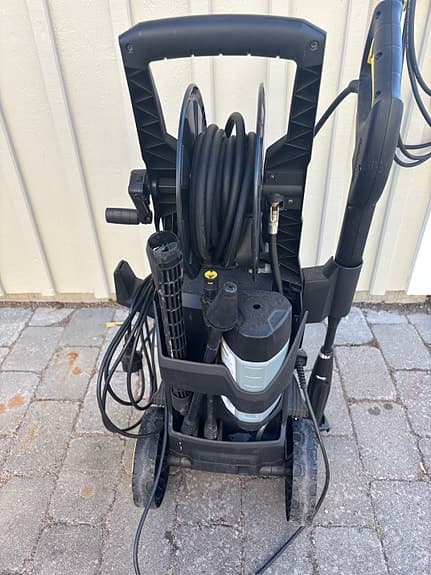 Kärcher högtryckstvätt med slangvinda