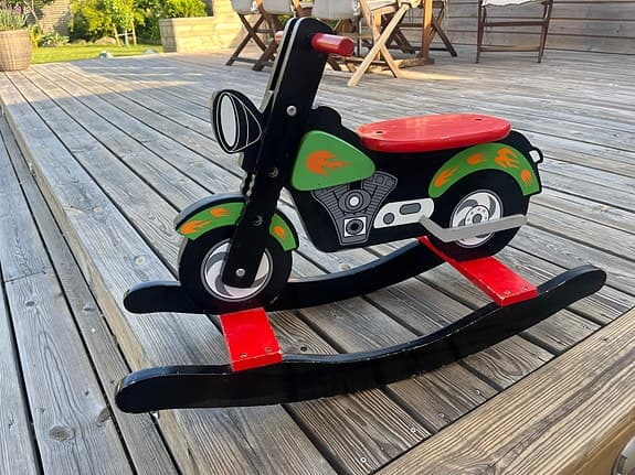 Baby Born gunghoj / gunghäst motorcykel