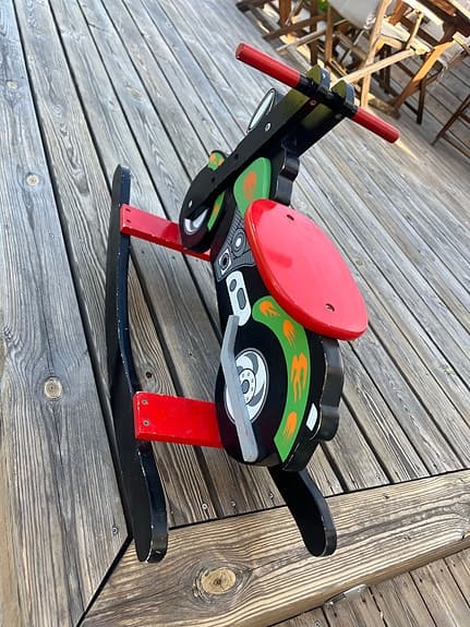 Baby Born gunghoj / gunghäst motorcykel