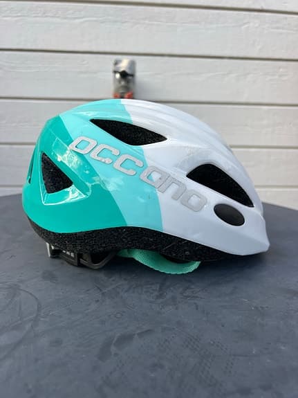 Occano cykelhjälm 46–51 turkos/vit