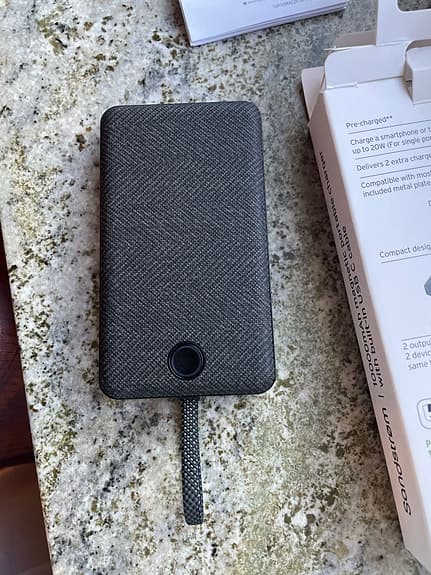 Magnetisk Powerbank 10 000 mAh Sandstrøm ⚡