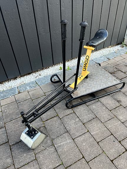 Grävskopa till sandlåda, rejäl konstruktion