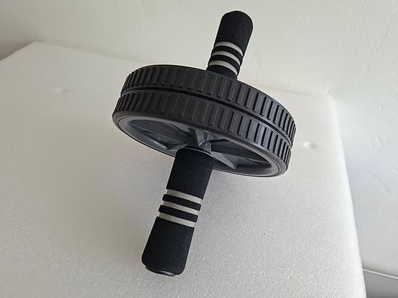 Maghjul träningsredskap svart