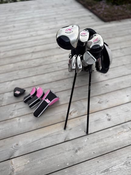 Callaway Golf Junior Set för tjejer – Komplett vänsterhänt set