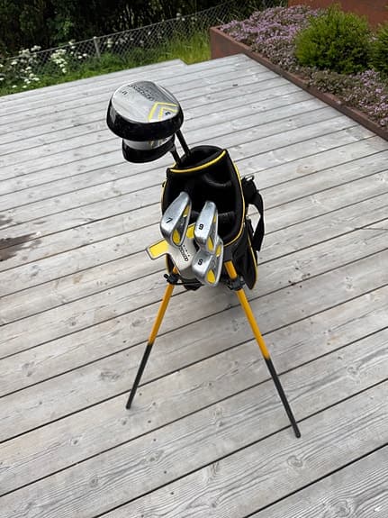 Open Golf Junior Set – Komplett högerhänt set med bag