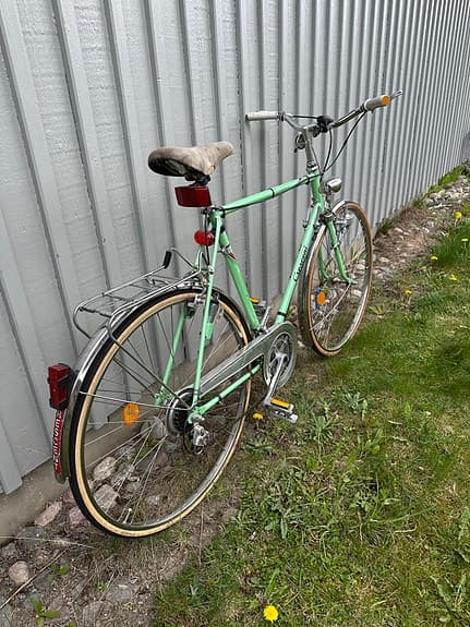 Crescent landsvägscykel 52 cm 28" herr grön
