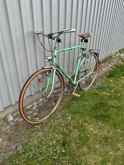 Crescent landsvägscykel 52 cm 28" herr grön
