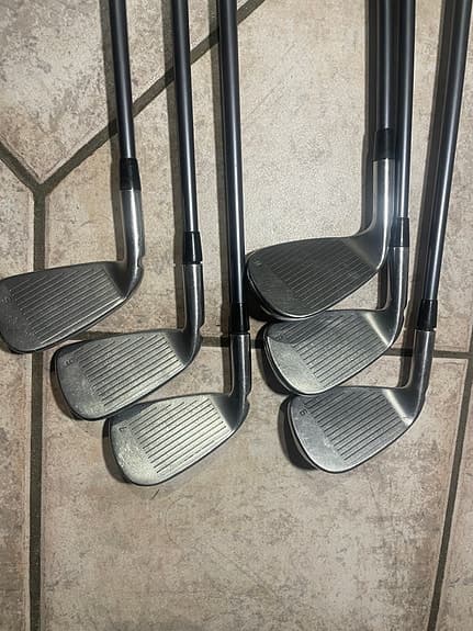 Ping iE Järnset (5-PW) CFS 70 R-flex Grafitskaft Gul prick