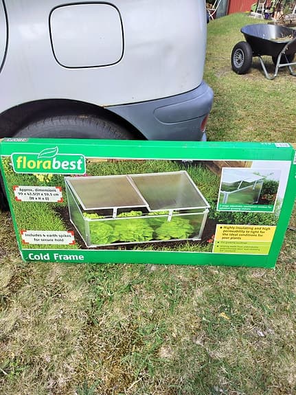 Florabest drivbänk kallbänk för odling