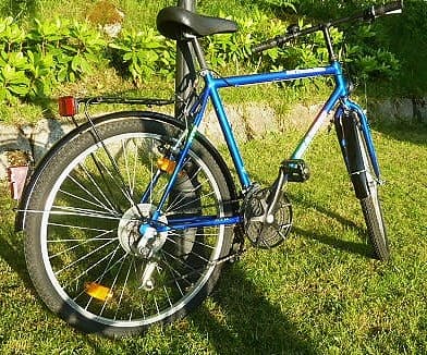 Scandic, All Terrain Bike, herrcykel, 26 tum hjul, 21 Växlad, blå metallic