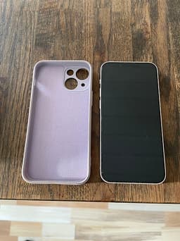 iPhone 13 mini 128 GB med lila skal
