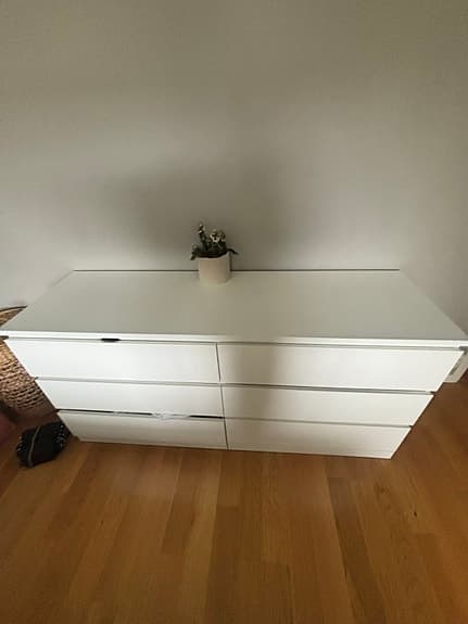 IKEA Malmbyrå 6 lådor