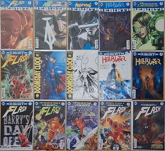 DC Comics - Rebirth - Flash, Doomsday Clock mm.