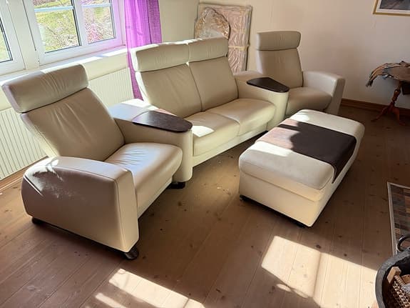 Stressless Wave Sector 1-2-1 soffa hemmabio hög rygg