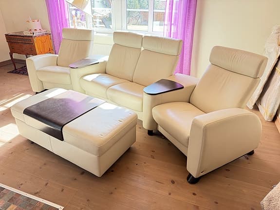 Stressless Wave Sector 1-2-1 soffa hemmabio hög rygg