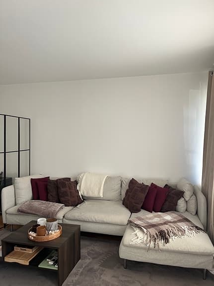 IKEA divansoffa beige