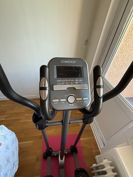 Gymstick crosstrainer svart/silver