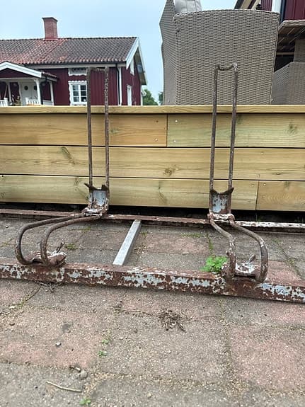 Cykelställ i metall för flera cyklar
