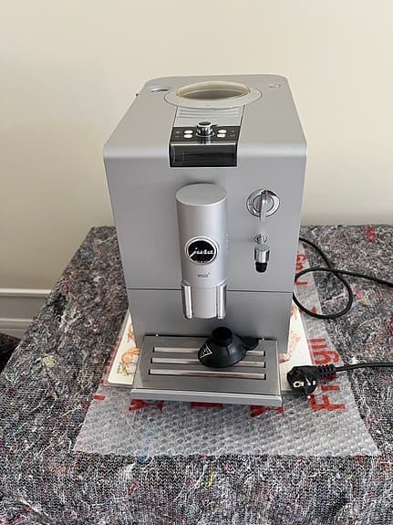 Jura kaffemaskin silver