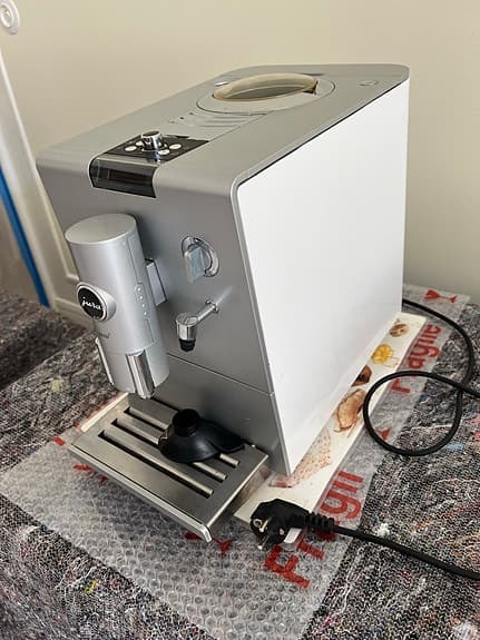 Jura kaffemaskin silver