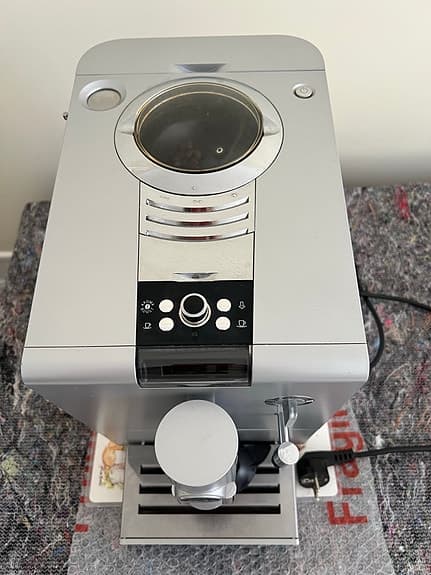 Jura kaffemaskin silver