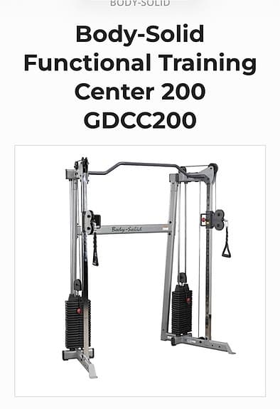 Body-Solid Functional Training Center 200 GDCC200