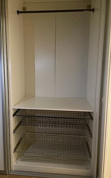 IKEA trådkorgar & stänger