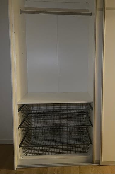 IKEA trådkorgar & stänger