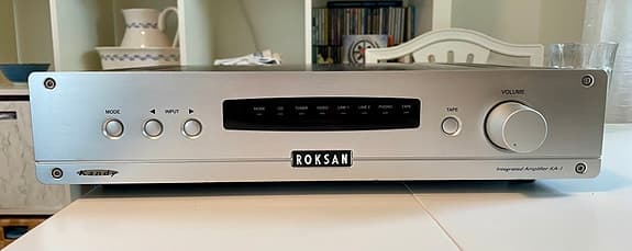 Roksan Kandy KA-1 integrerad förstärkare silver