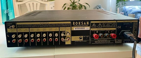 Roksan Kandy KA-1 integrerad förstärkare silver