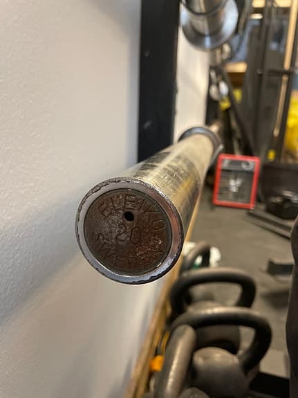 Eleiko retrostång.