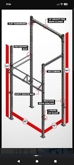 Crossfit rigg/tränings rigg