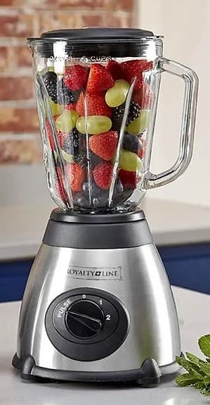 Blender Royalty line rostfri/svart 1,5 l