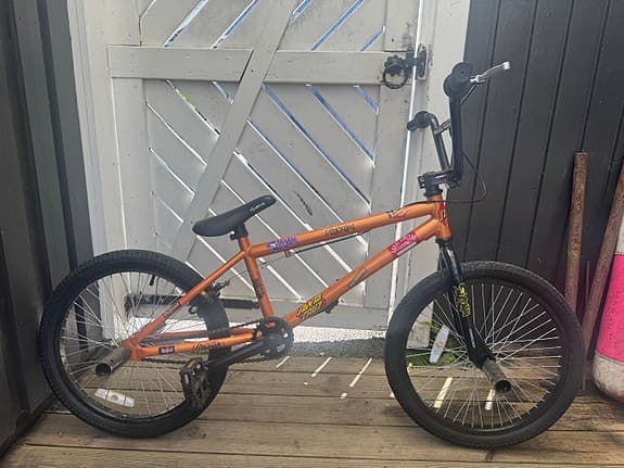 BMX barncykel 20" orange