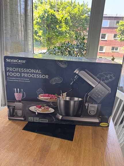 Ny/oöppnad SilverCrest SKMP 1300 köksmaskin 1300W med mixer