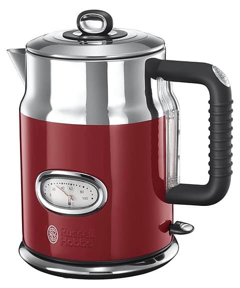 Russell Hobbs vattenkokare och brödrost röd. Säljer båda för 800kr.