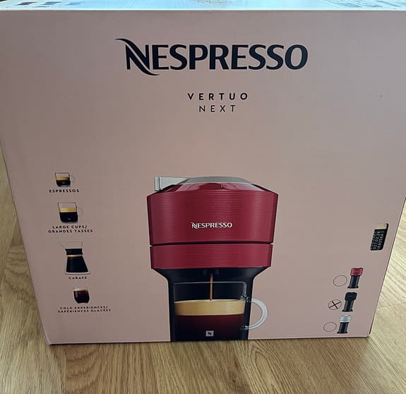 Nespresso Vertuo Next kapselmaskin Svart