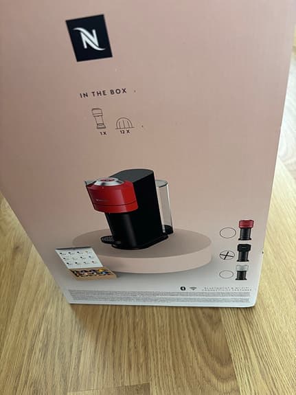Nespresso Vertuo Next kapselmaskin Svart