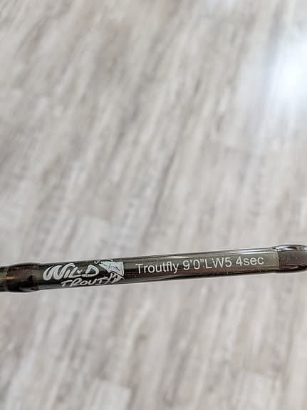 Wild Troutfly flugspö 9'0" #5 med rulle och fodral