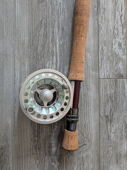 Wild Troutfly flugspö 9'0" #5 med rulle och fodral