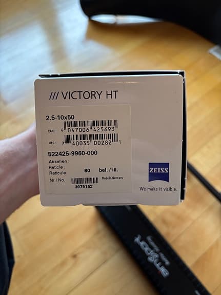 Sako 85 hunter, Zeiss victory ht 2,5-10x50