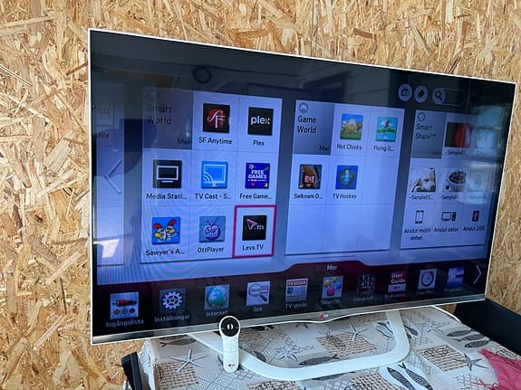 LG smart TV LG 55LA667V