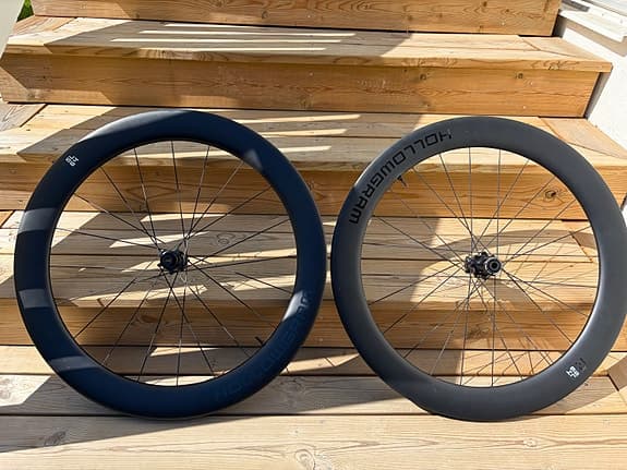Hollowgram 64 kolfiber hjulset racer Skivbroms