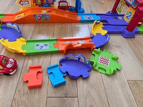 Vtech Super RC Racerbil bana med bil och fjärrkontroll