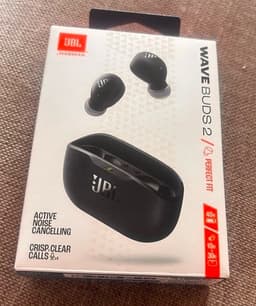 JBL Wave Buds 2 trådlösa hörlurar, Nya i obruten förpackning.