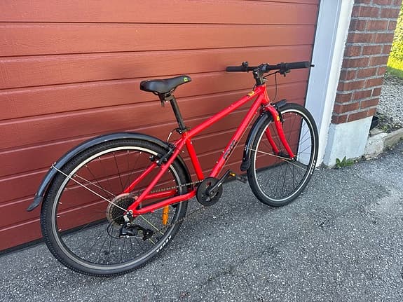 Frog barncykel 26" röd
