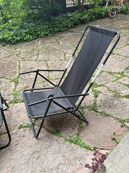 Hopfällbara stolar, strandstol
